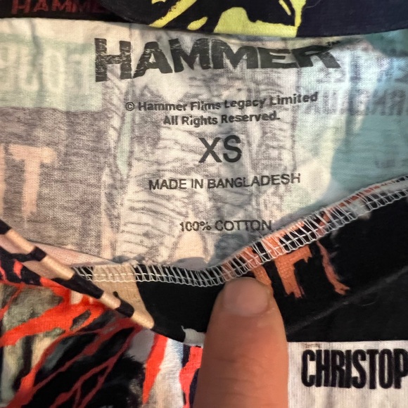 Vintage Horror Movie allover print tee shirt - Picture 2 of 6